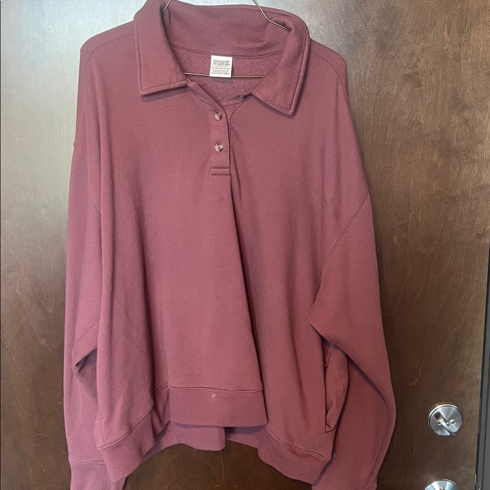 PINK Victoria's Secret Pink Sweatshirt with Pockets